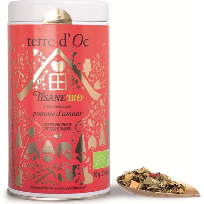 Terre d'Oc Pomme d'Amour BIO bylinný čaj 70 g