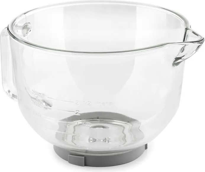 Klarstein Bella Glass Bowl, стъклена кана, аксесоар към Bella 2G кухненски робот (TK2-Bella glass B) (TK2-Bella glass B)