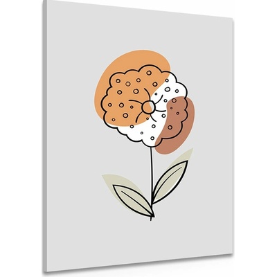 Obraz minimalistický kvet No2