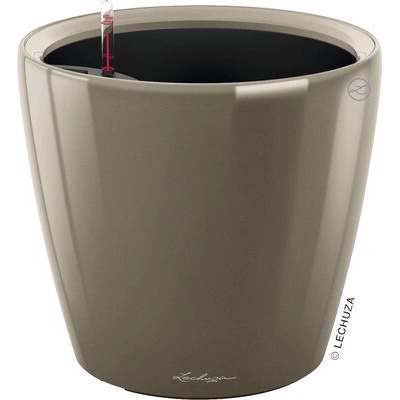 Lechuza Plastový samozavlažovací kvetináč Classico Color LS 28 x 26 cm taupe