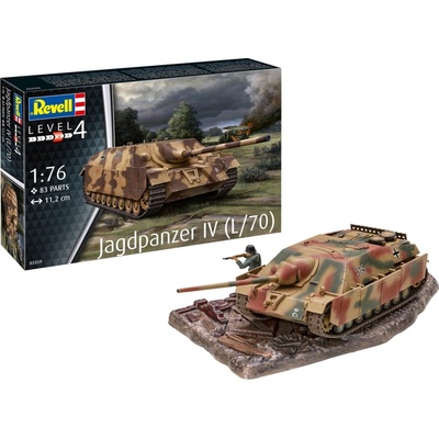 REVELL Plastic ModelKit military 03359 Jagdpanzer IV L/70 1:76