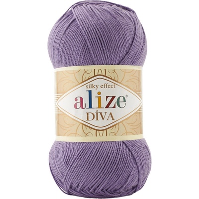 Alize příze Diva 622 fialová