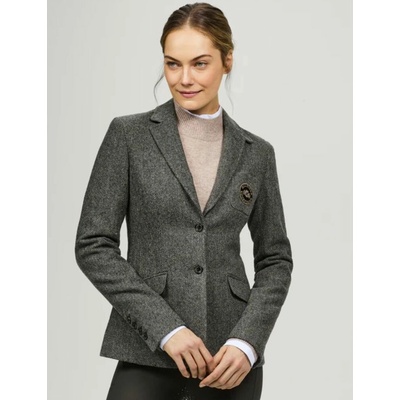 Sako Tommy Hilfiger Albany Tweed dámské grey melange