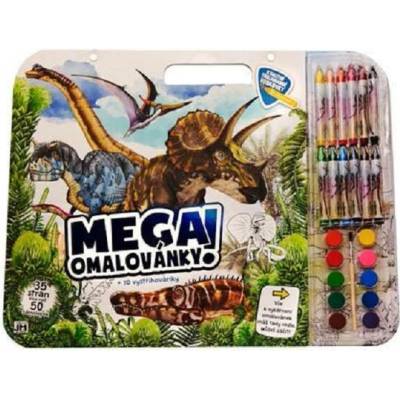 Dinosauři Mega omalovánkový set