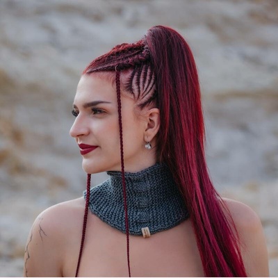 Merino šátek šála Rebelka