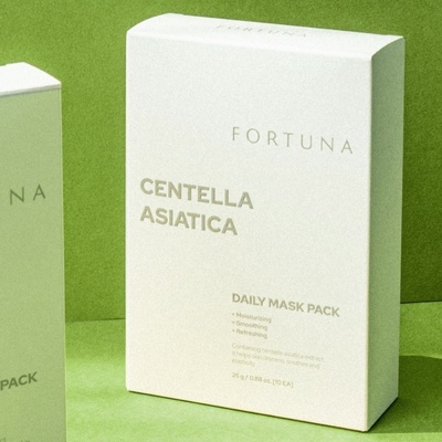 Fortuna Vyhlazující a zklidňující maska s pupečníkem asijským 10 ks 250 g – Zboží Dáma