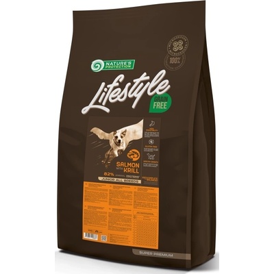 Nature's Protection Dog LifeStyle Grain Free Junior All Breeds Salmon & Krill 10 kg