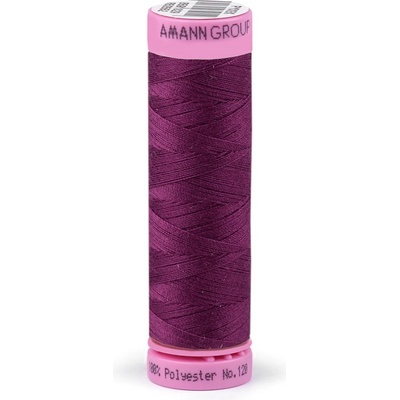 Prima-obchod Polyesterové nitě návin 100 m Aspo Amann, barva 1062 Grape Royale