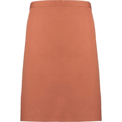 Premier Zástěra Colours PR 151 do pasu krátká COT390151b4199-chestnut Kaštanová