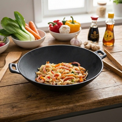 Orion Panvica Wok liatinová 30 cm
