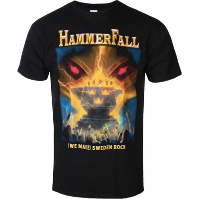 Art Worx tričko metal Hammerfall Sweden Rock Northern Lights čierne
