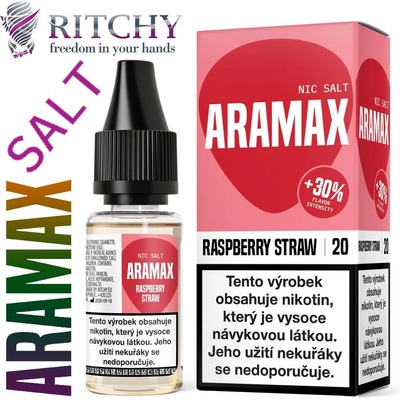 Aramax Salt Raspberry Straw 10 ml 20 mg