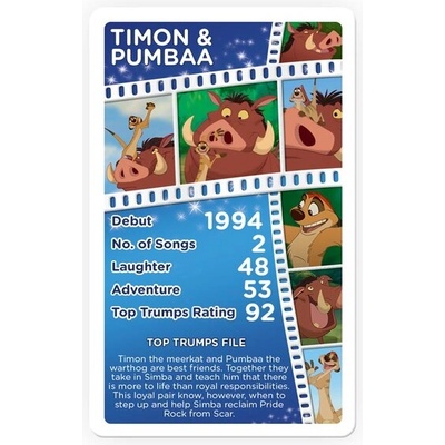 Winning Moves Карти за игра, Winning Moves, Top Trumps, Дисни