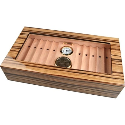 Humidor prosklený žíhaný