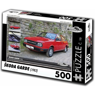 Retro-Auta Škoda Garde 1983 500 dílků – Zboží Mobilmania