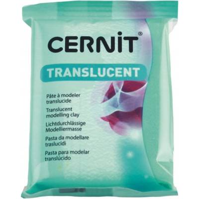 Cernit translucent smaragd zelený 56 g 620