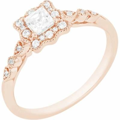 Eppi Vintage prsteň s lab grown diamantmi Samir R43269