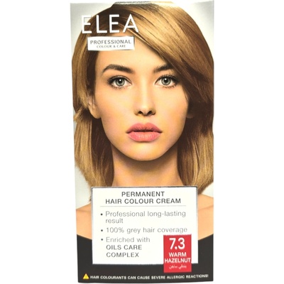 ELEA Professional боя за коса, Professional, Colour & Care, Номер 7.3, Warm Hazelnut