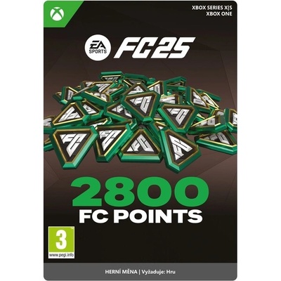 EA Sports FC 25 Xbox herná mena 2 800 FC Points SK