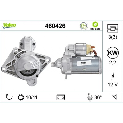 Štartér VALEO 460426
