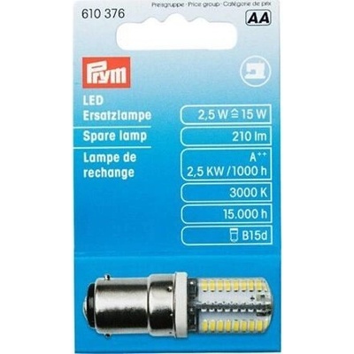 Náhradní LED žárovka do šicích strojů (bajonet B15d) - PRYM – Zboží Dáma