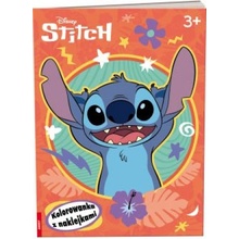 Disney Stitch. Kolorowanka z naklejkami