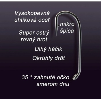 Tandem Baits Long Shank vel.4 10 ks