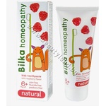 Bilka Паста за зъби Bilka Homeopathy NATURAL 6+, p/n BI-2910912 - Детска гелна паста за зъби с вкус на ягода и малина (BI-2910912)