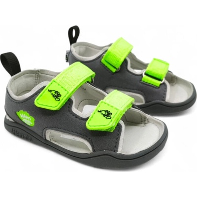 Affenzahn Sandal Vegan Airy Panther Grey