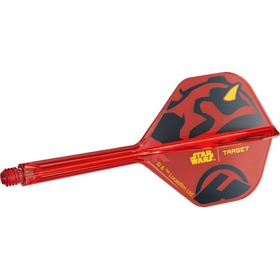 STAR WARS TARGET DARTH MAUL K-Flex integrované letky No2 a dlouhé násadky – Hledejceny.cz