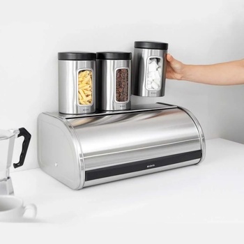 Brabantia Инокс кутия за хляб с въртяща вратичка Brabantia (646881)
