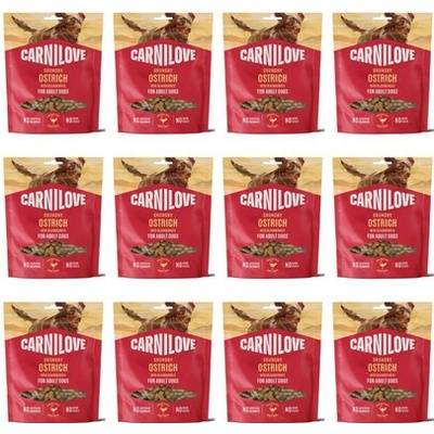 CARNILOVE Dog Crunchy Snack Ostrich 12x200 g