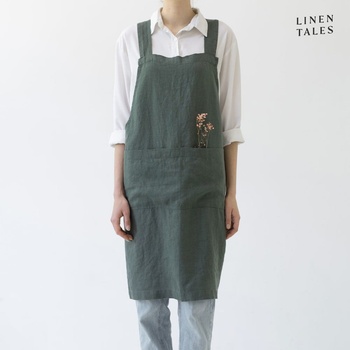 Linen Tales Ленена престилка Crossback - Linen Tales (LT-APCRB-1S-FGR)