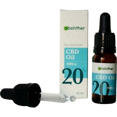 Full Spectrum konopný CBD olej 20% 10 ml (akcia 2+1 zadarmo)