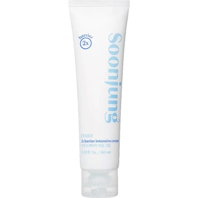 Etude House Soon Jung 2x Barrier Intensive Cream - Хидратиращ и успокояващ крем 60мл