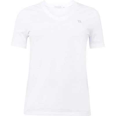 Calvin Klein Jeans Curve Тениска бяло, размер 5XL