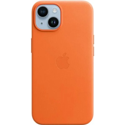 Apple iPhone 14 MagSafe Leather cover orange (MPP83ZM/A)
