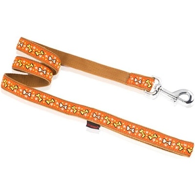 Pet Interest Pet Inerest Cute Bones Line Yellow повод за куче