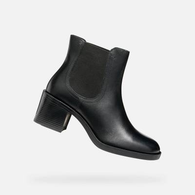 Geox Черни дамски анкъл обувки Geox Serilda 60 Geox | Cheren | ЖЕНИ | 35