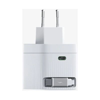 HIKSEMI Hikvision HIKSEMI Зарядно за телефон - 1 USB-C, USB-C кабел, 67 W, щепсел за ЕС HS-HUB-GAN67(STD)/2C/67W/WHITE/EU (HS-HUB-GAN67(STD)/2C/67W/WHITE/EU)