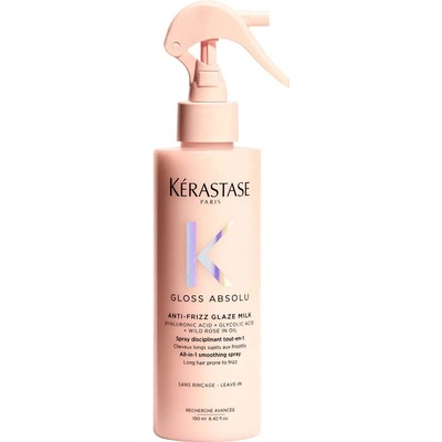 Kérastase Gloss Absolu Anti-Frizz Glaze Milk bezoplachový sprej pro lesk a hebkost vlasů 190 ml