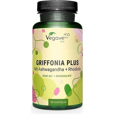 Vegavero Griffonia Plus, 90 капсули, Vegavero (VV-VITA-326)