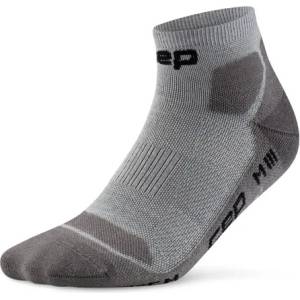 CEP Дамски туристически чорапи CEP Women's Hiking Light Cushion Socks Low Cut Walking socks - Grey / Dark Grey - размер II (207-1142-0311)