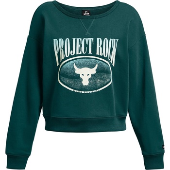 Under Armour Блуза Under Armour Women's Heavyweight Terry Long-Sleeve Crew Sweatshirt - Blue