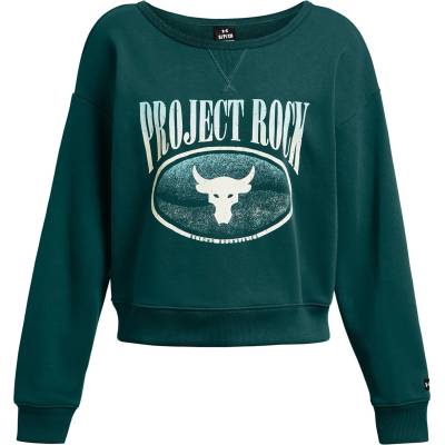 Under Armour Блуза Under Armour Women's Heavyweight Terry Long-Sleeve Crew Sweatshirt - Blue