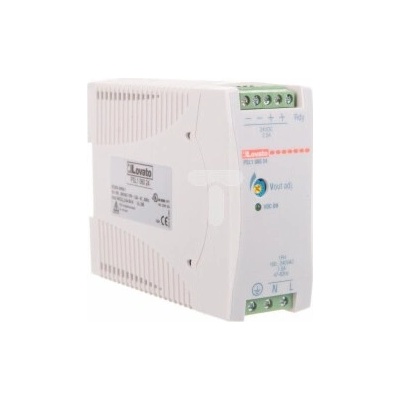 Lovato Electric Jednofázový napájecí zdroj 100-240V AC/24V DC 60W 2,5A (modulární)