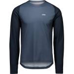 POC Мъжка фланелка с дълъг ръкав за колоездене POC Motion Air L/S Jersey Cycling jersey - Apatite Navy - размер XXL (056-3686-0116)