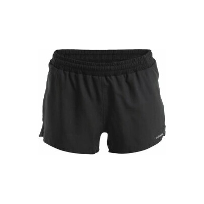 Icebreaker Merino 125 ZoneKnit Speed 3 inch Shorts Women čierna