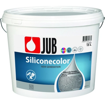JUB SILICONECOLOR - silikónová fasádna farba - biely - 15 l