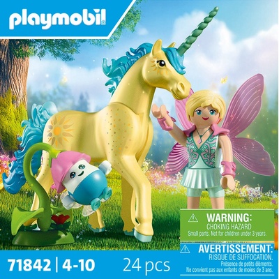 Playmobil 71842 Sběratelský jednorožec Sluneční květ s vílou – Zboží Živě